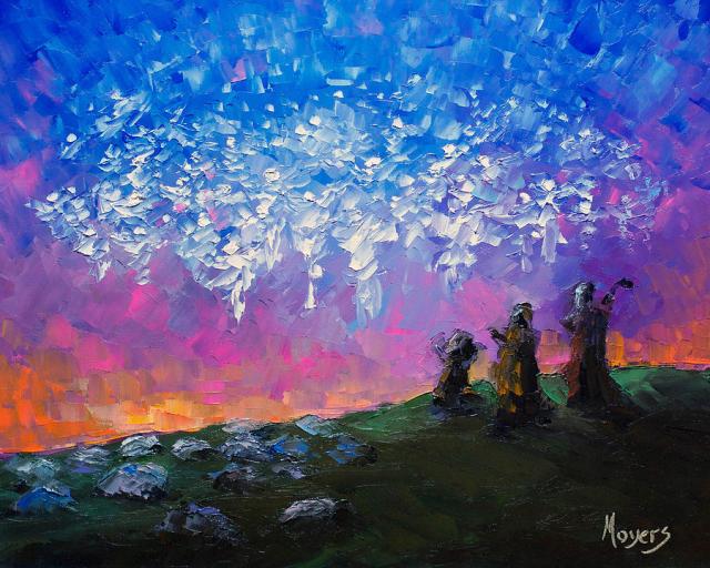 Painting by Mike Moyers